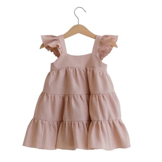 Đầm Linen 3 tầng cho bé và mẹ ^^