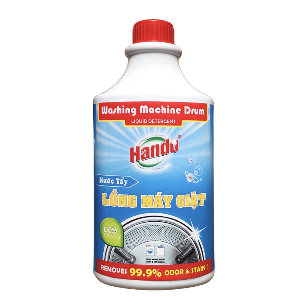 Nước tẩy vệ sinh lồng máy giặt Hando 800mL