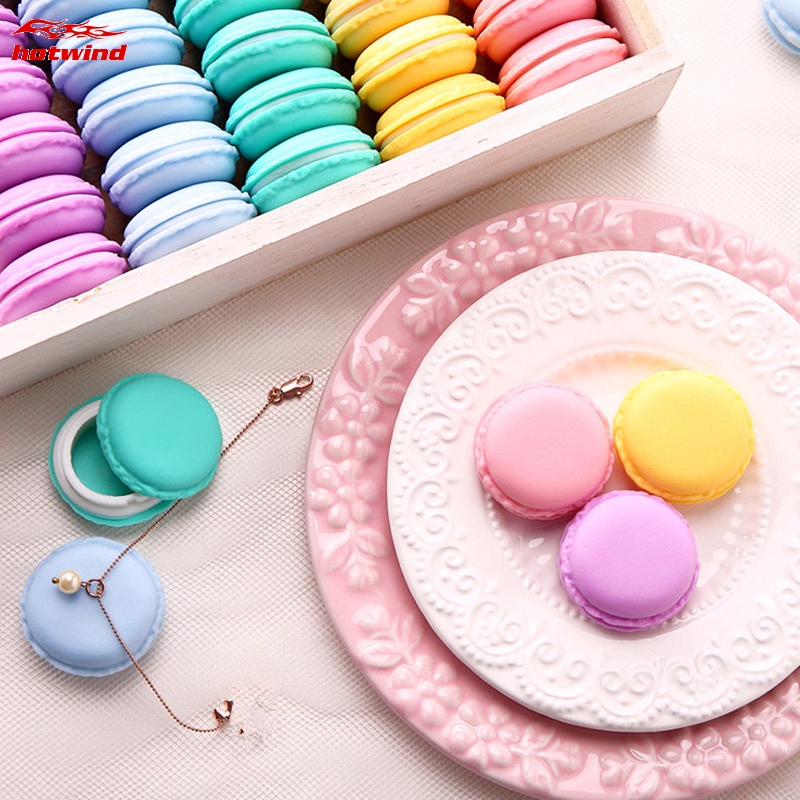 Hộp Đựng Trang Sức Hình Bánh Macaron Mini Xinh Xắn