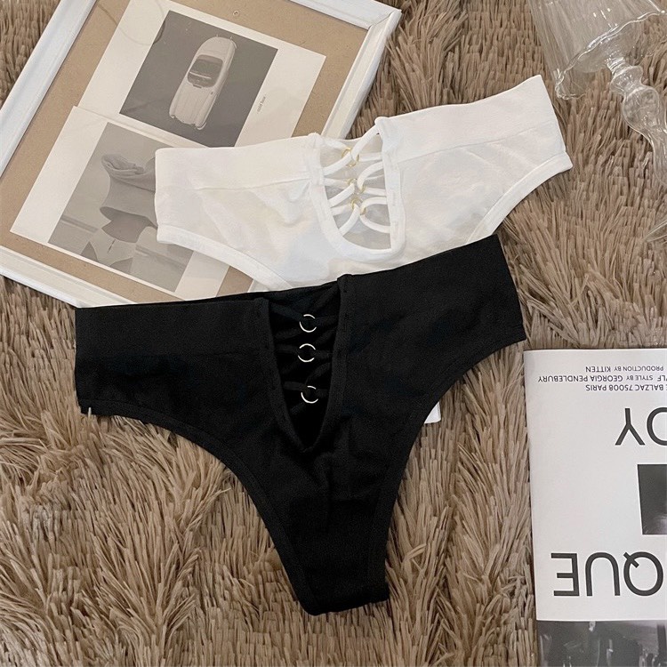 Quần lọt khe cotton cao cấp dây đan cách điệu B2-12