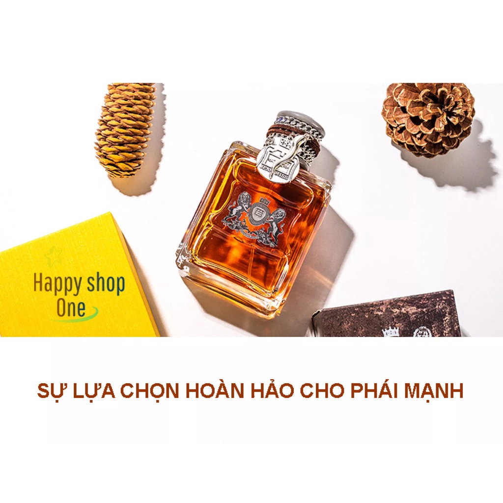 Nước Hoa Nam Chính Hãng Thơm Lâu Jeanmiss Với Mùi Hương Gỗ Nam Tính, Mạnh Mẽ, Đậm Chất Bụi, Thể Hiện Bản Lĩnh Phái Mạnh
