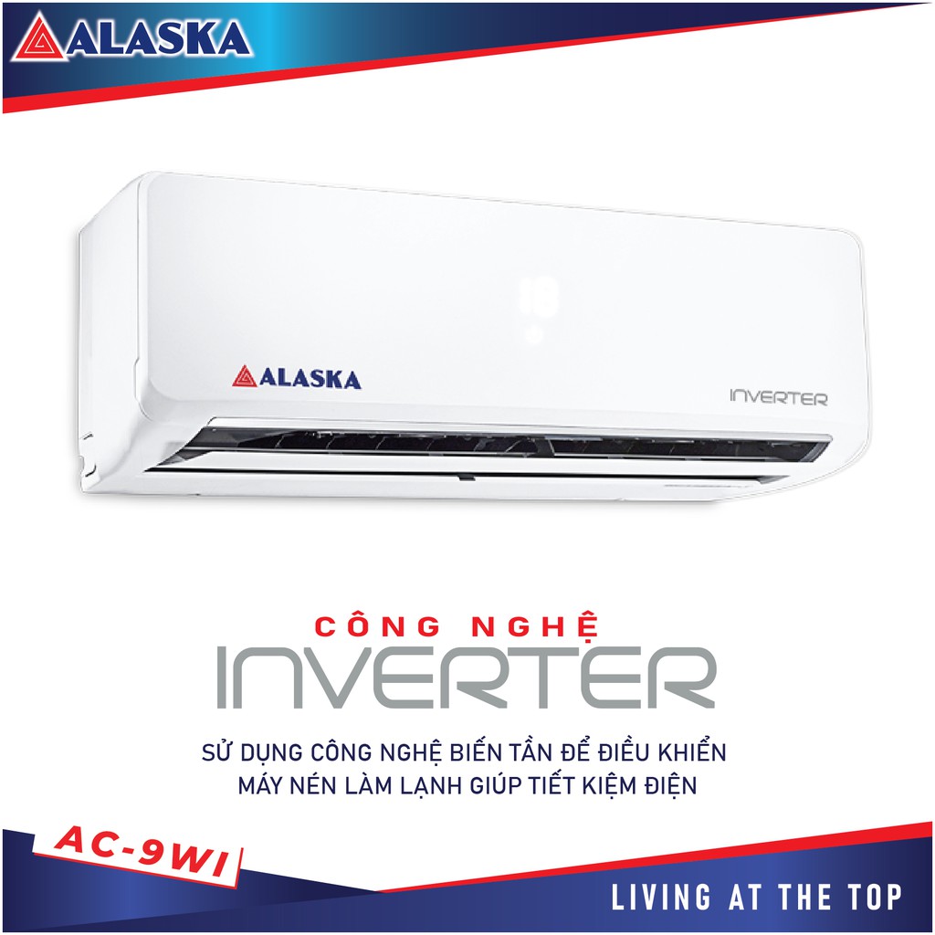 Máy lạnh Treo tường ALASKA - INVERTER AC - 9WI