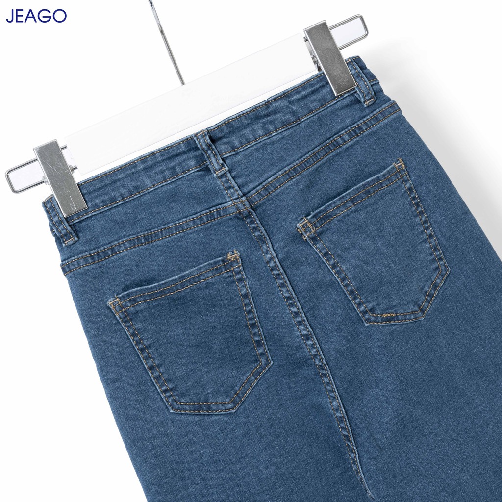 Quần Jean nữ cao cấp dáng ôm JEAGO