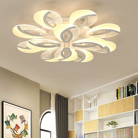 Đèn trần LOGITE với 3 chế độ ánh sáng hiện đại trang trí nhà cửa sang trọng - kèm điều khiển từ xa.
