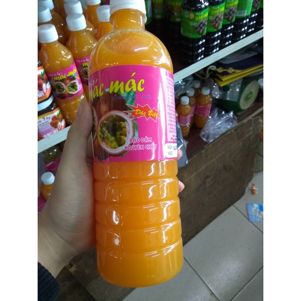 nước cốt chanh dây (mac mac) chai 500ml
