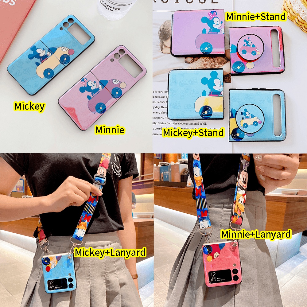 Ốp lưng Mickey dễ thương nhiều mẫu mã cho điện thoại Samsung Galaxy Z FLIP 3
