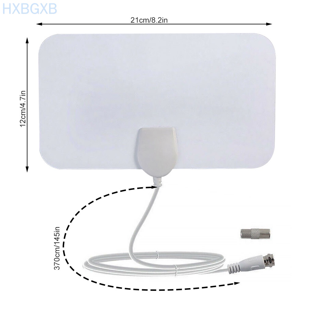 HXBG 1080p Antenna Home Hotel TV Digital HD Indoor Aerial 200 Miles Range Indoor Digital Antenna