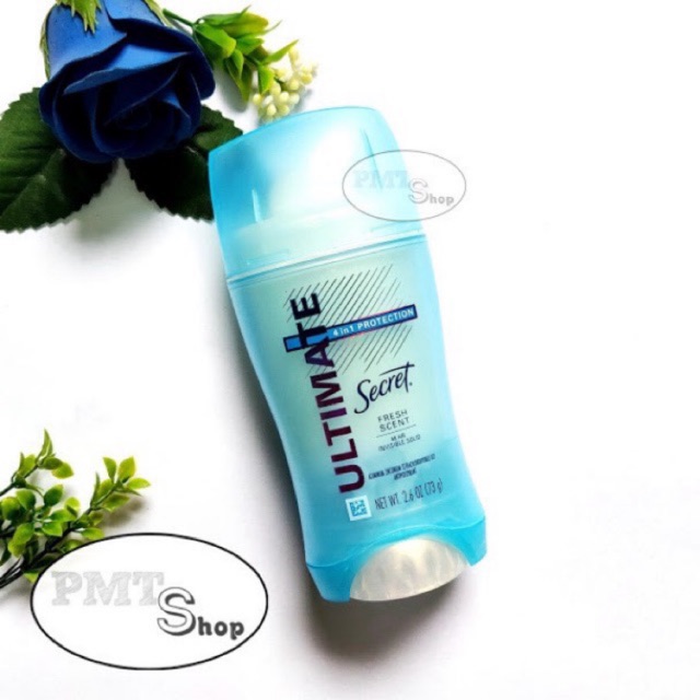 [USA] Lăn sáp khử mùi nữ Secret 73g Powder Fresh | Ultimate 4in1 | Paris Rose Invisible solid ngăn mồ hôi - Mỹ | BigBuy360 - bigbuy360.vn