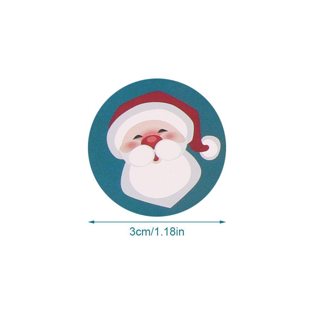 Set 160 Sticker Giấy Kích Thước 3CM Dùng Để Gói Quà Giáng Sinh