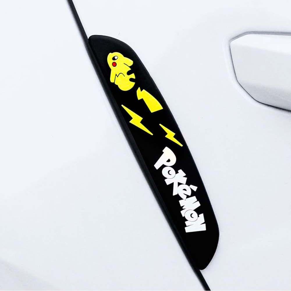 Miếng Dán PVC Chống Trầy Xước Họa Tiết Hoạt Hình Trang Trí Cửa Xe Hơi