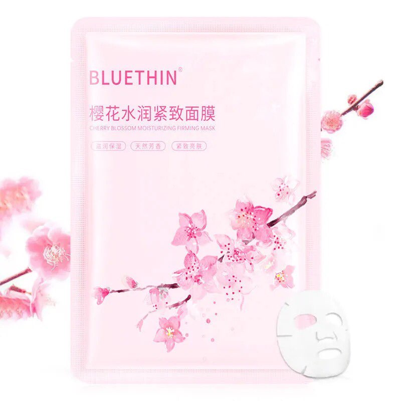 Mặt Nạ Hoa Anh Đào BlueThin Nội Địa Trung Cherry Blossoms Mask