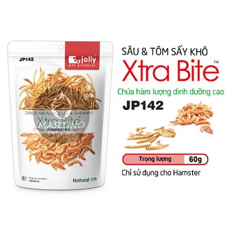 [Jolly-SNCK] Sâu Mealworms + Tôm sấy khô