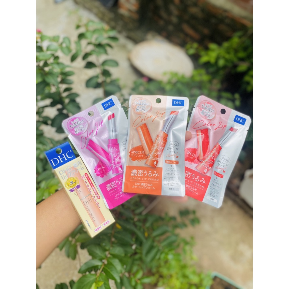 Son Dưỡng Môi Mềm Mịn Có Màu DHC Color Lip Cream 1.5g Nhật Bản