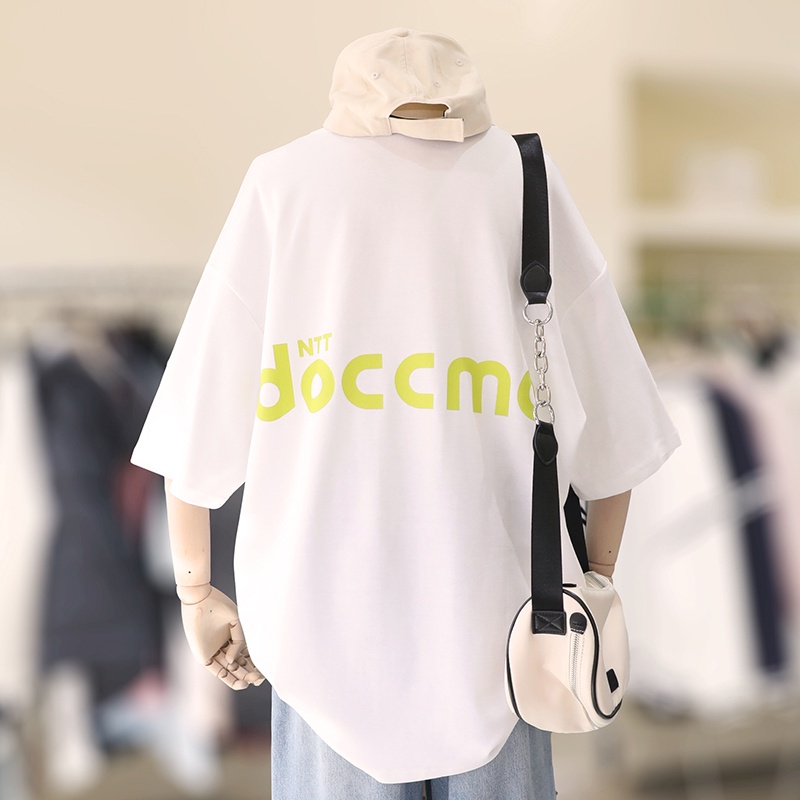 NRVP Áo thun cotton tay ngắn cổ tròn in hình trái tim thời trang mùa hè phong cách Hàn Quốc cho nữ