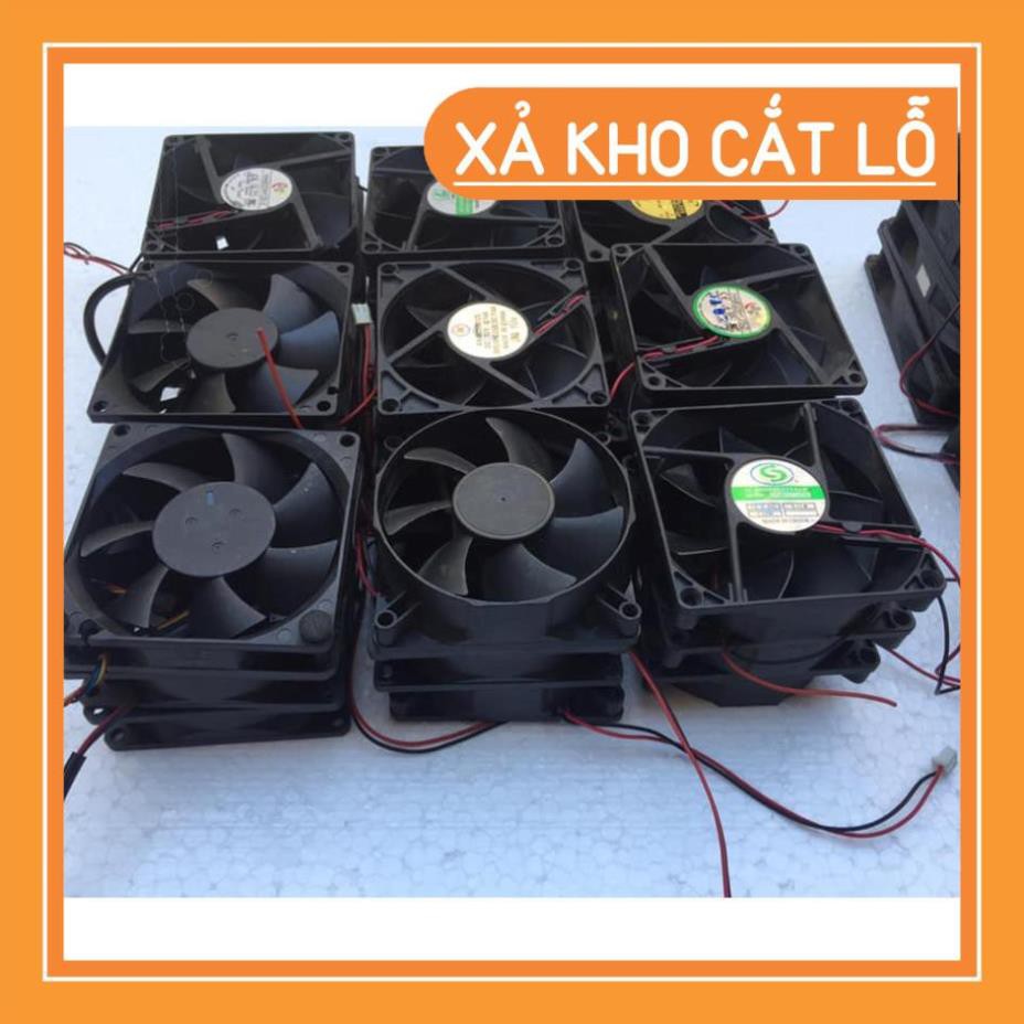 Fan Quạt Tản nhiệt Máy tính 8x8x2Cm 1 Mặt Vuông