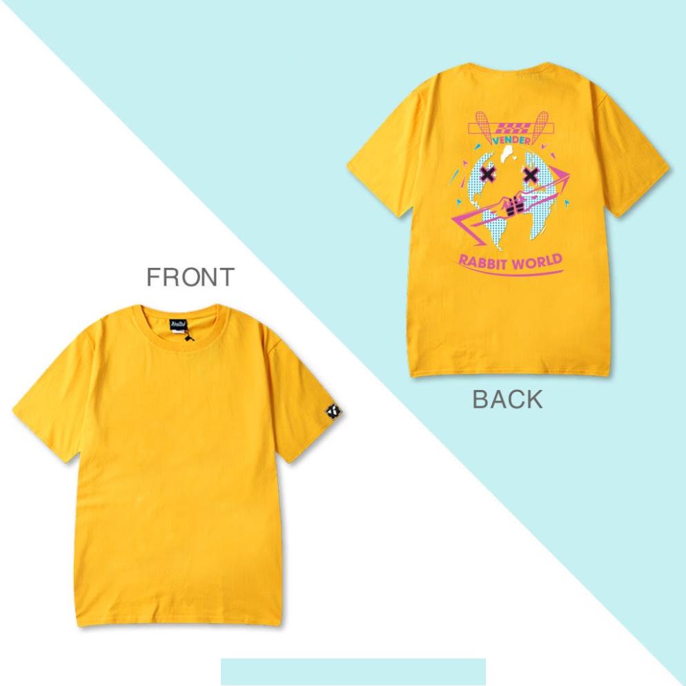 Áo thun Unisex Rabbit World Ss2 oversize Streetwear (V251)