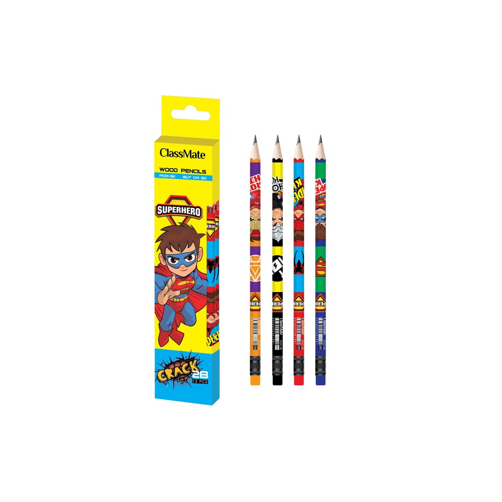 Bút chì Classmate PC01-SK Chì tập viết siêu mềm- Hàng chính hãng