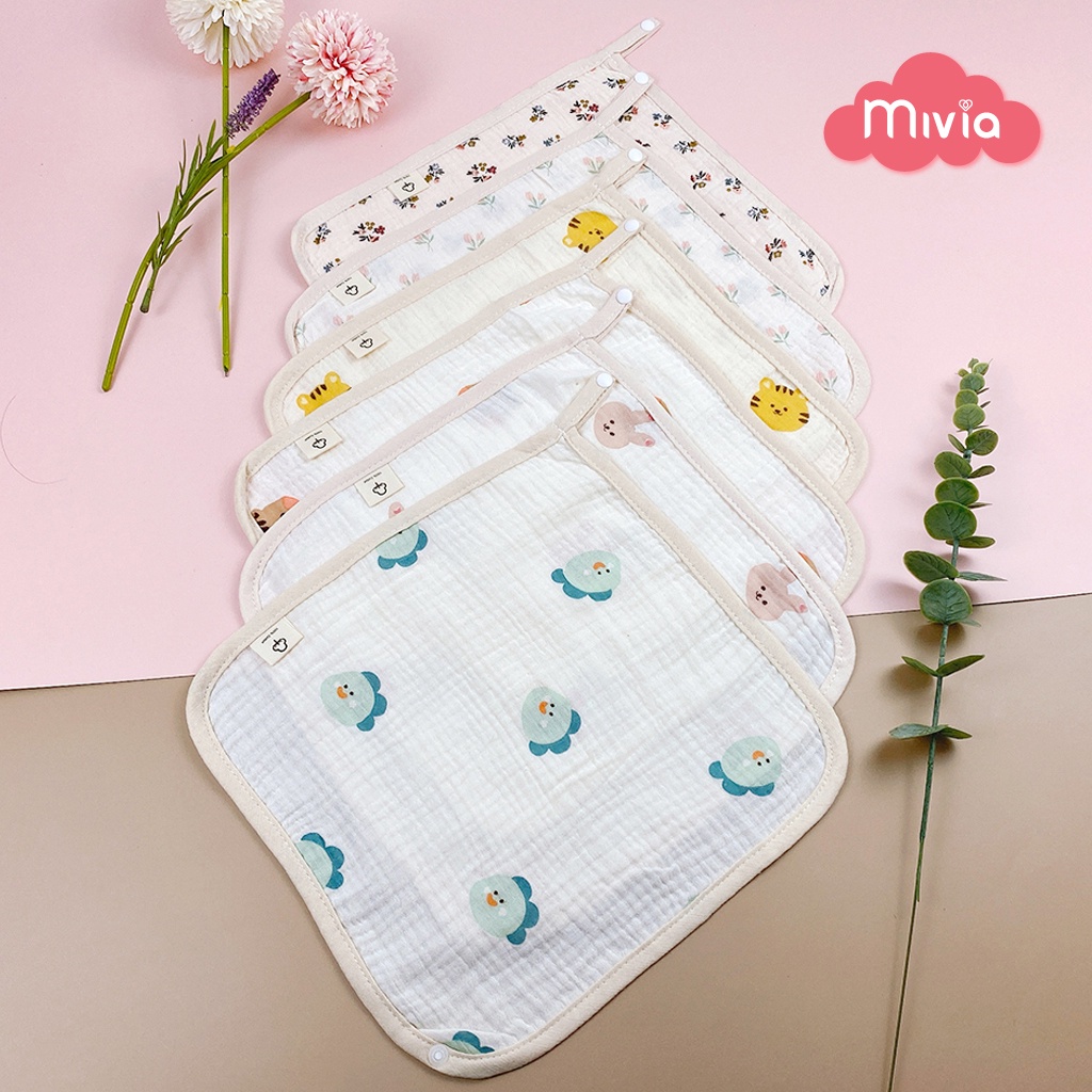 Yếm xô tam giác, khăn yếm xô cho bé
