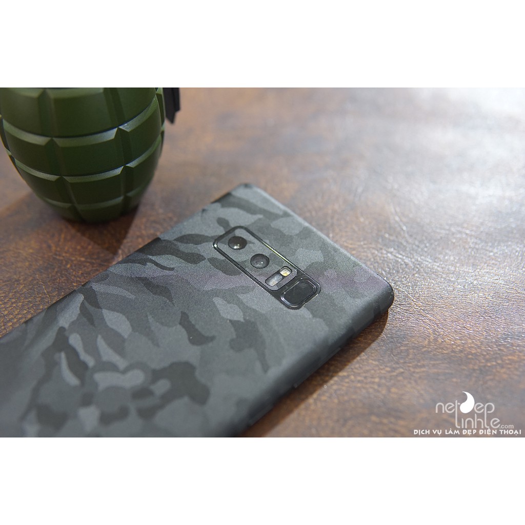 Samsung Note 8 – Dán Film 3M vân Camo màu đen F3