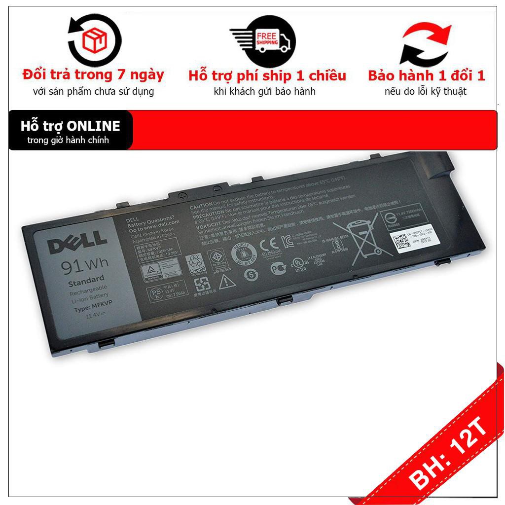 [BH12TH] Pin Laptop Dell Precision 15 7510 17 7710 M7710 Mã Pin MFKVP – Loại 91WH (ZIN) – 9 CELL Mới 100% .