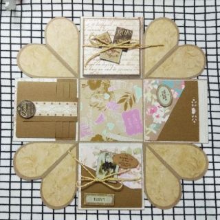 Combo 10 lovebox (mix màu tùy chọn) size10x10cm