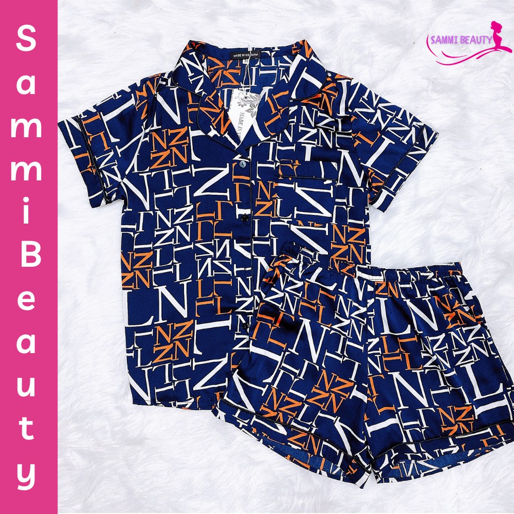 Pijama - Bộ ngủ cộc Sammi_Beauty hàng Việt Nam Xuất Khẩu 2021