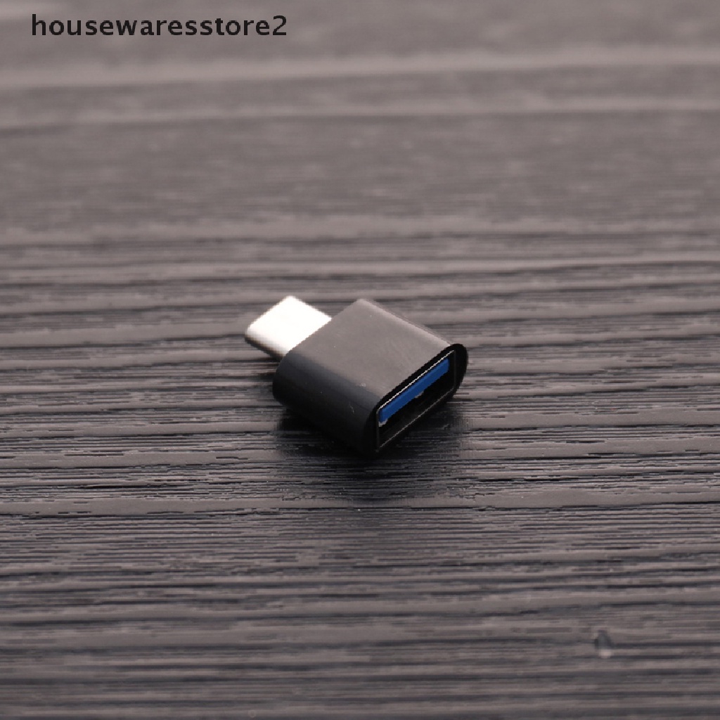 [housewaresstore2] Bộ Chuyển Đổi OTG Từ USB Cái Sang Type-C Đực Cho Điện Thoại Android