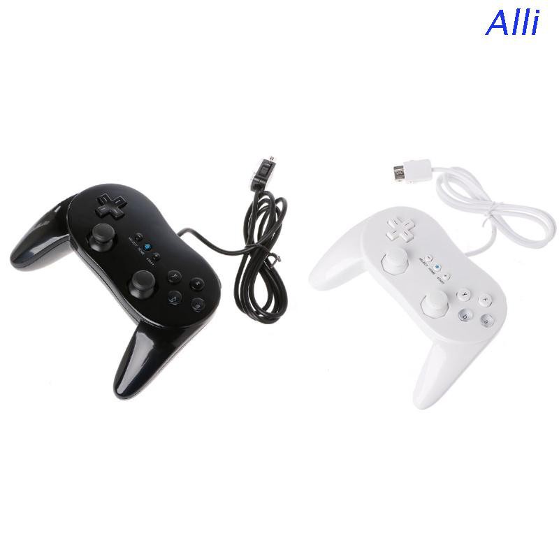 Alli Classic Wired Game Controller Gaming Remote Pro Gamepad Control For Wii