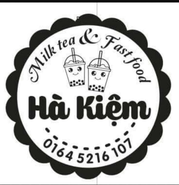 In tem decal ăn vặt mỹ phẩm