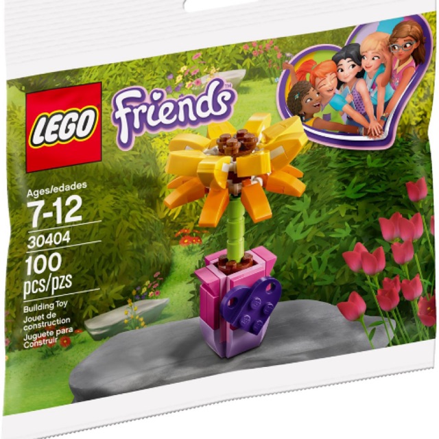 Lego Friends 30404 - Sunflower polybag - Bộ xếp hình Lego Hoa hướng dương