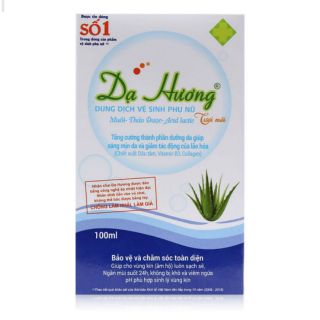 Dung dịch vệ sinh phụ nữ Dạ Hương (110ml 1 chai)