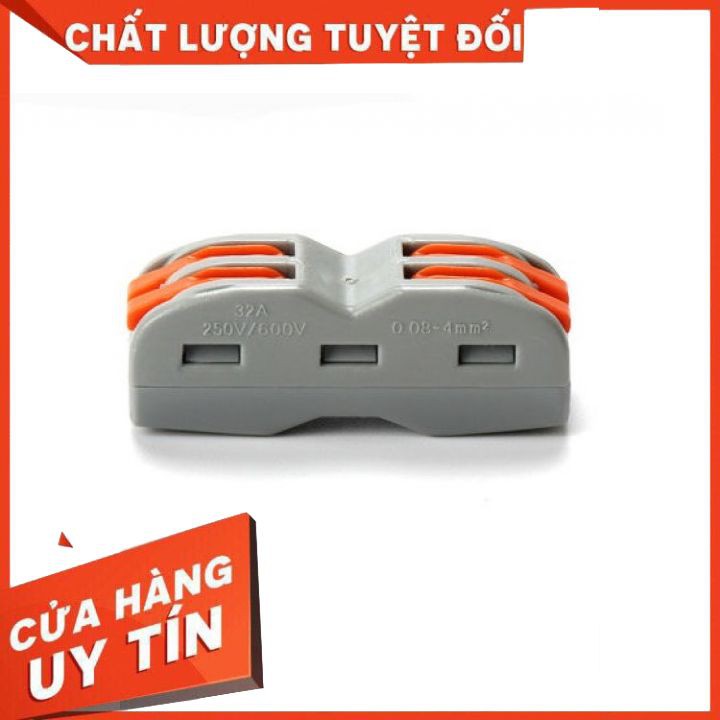 Cút nối dây điện nhanh PCT-222 - chịu tải 32A