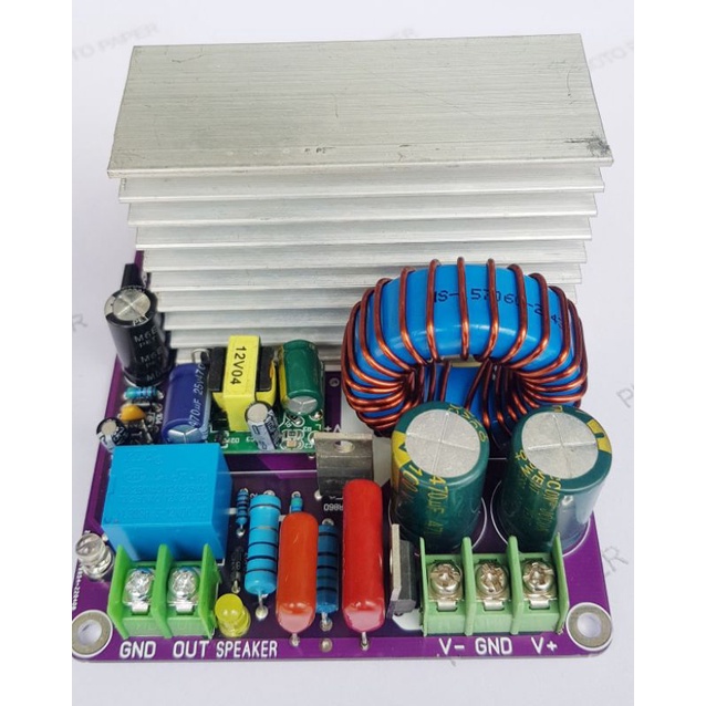 BO CÔNG SUẤT CLASS D 1 KÊNH 1000W