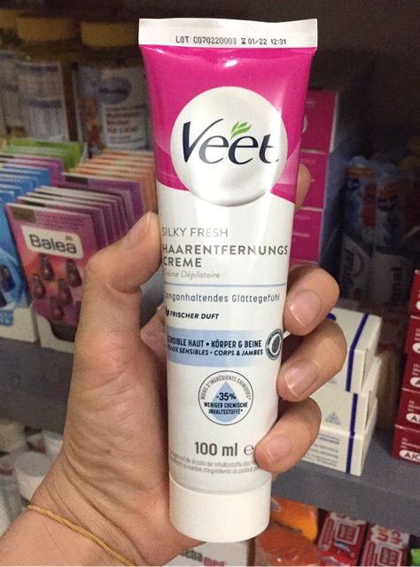 (Kèm HDSD) Kem tẩy lông Veet Đức chính hãng tẩy lông hiệu quả triệt để không gây kích ứng da kể cả da nhạy cảm nhất | BigBuy360 - bigbuy360.vn