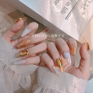 charm mắt xích trang trí móng tay