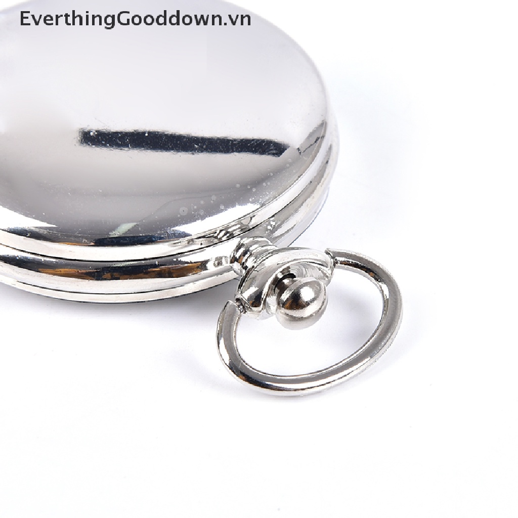 Everthinggooddown Đồng Hồ Bỏ Túi La Bàn Hướng Đi Bộ Đường Dài Có Móc Khóa
