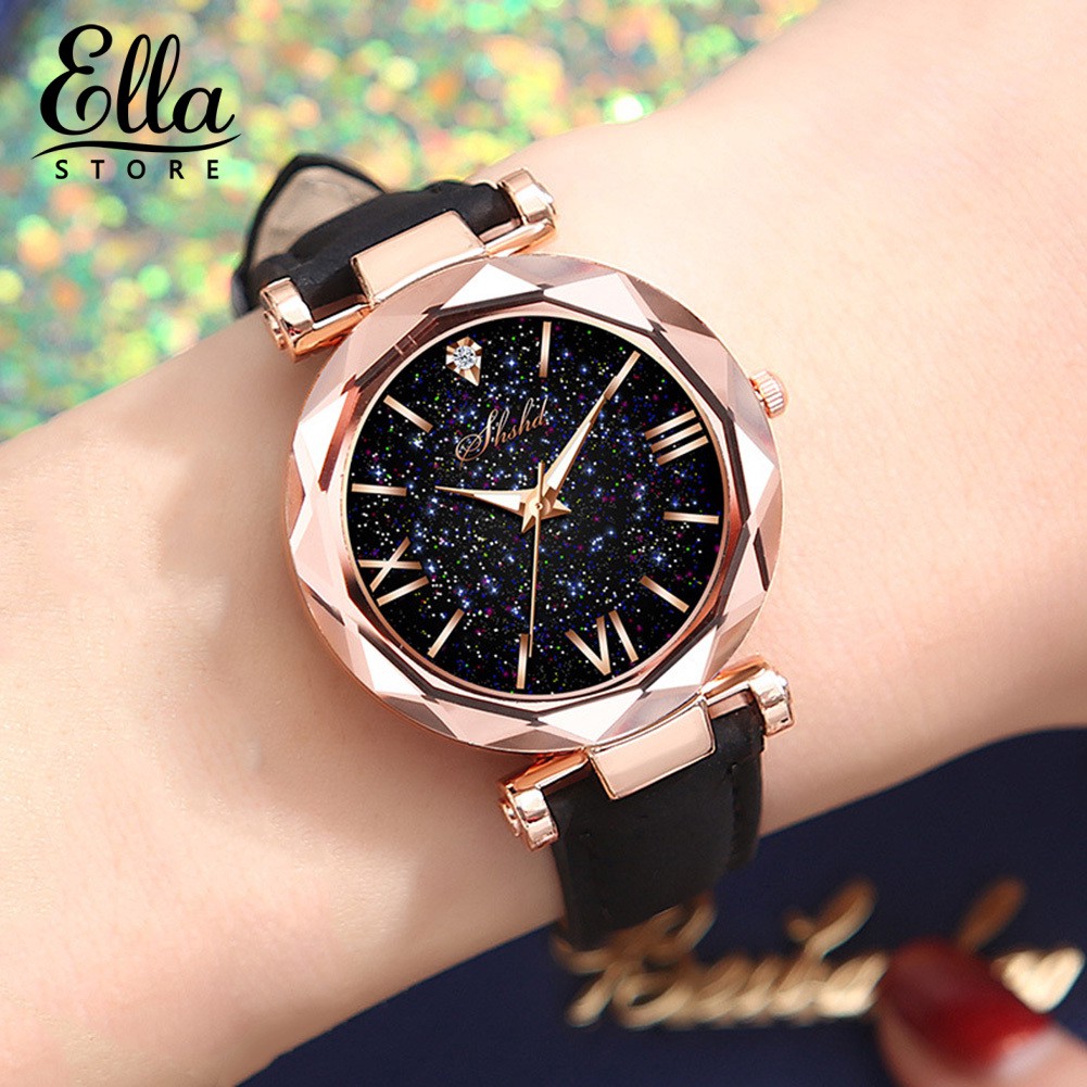 Đồng Hồ Dây Da Mặt Số La Mã