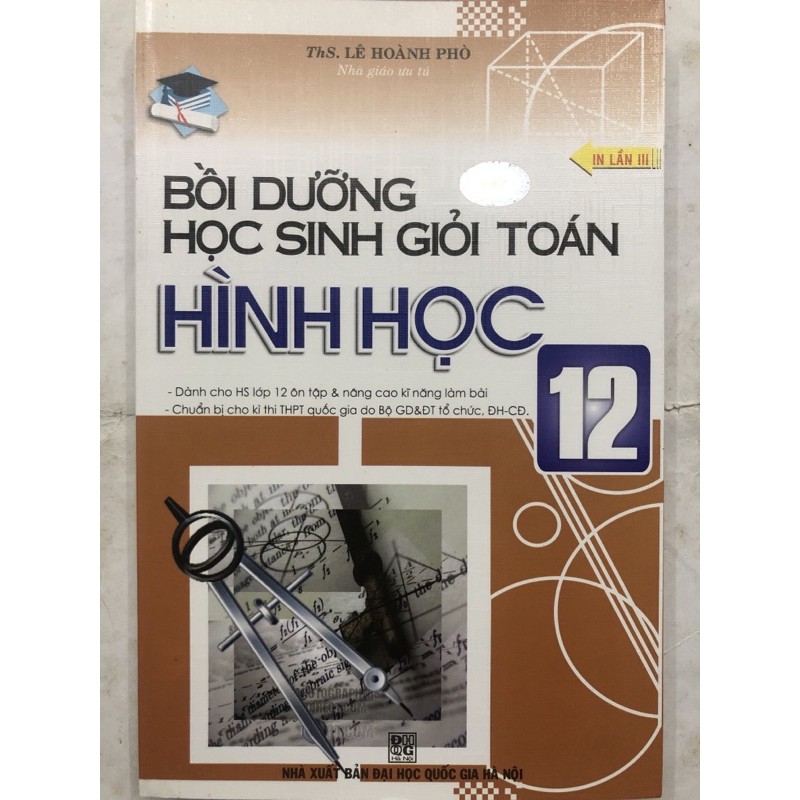 Sách - Bồi dưỡng học sinh giỏi toán Hình học 12