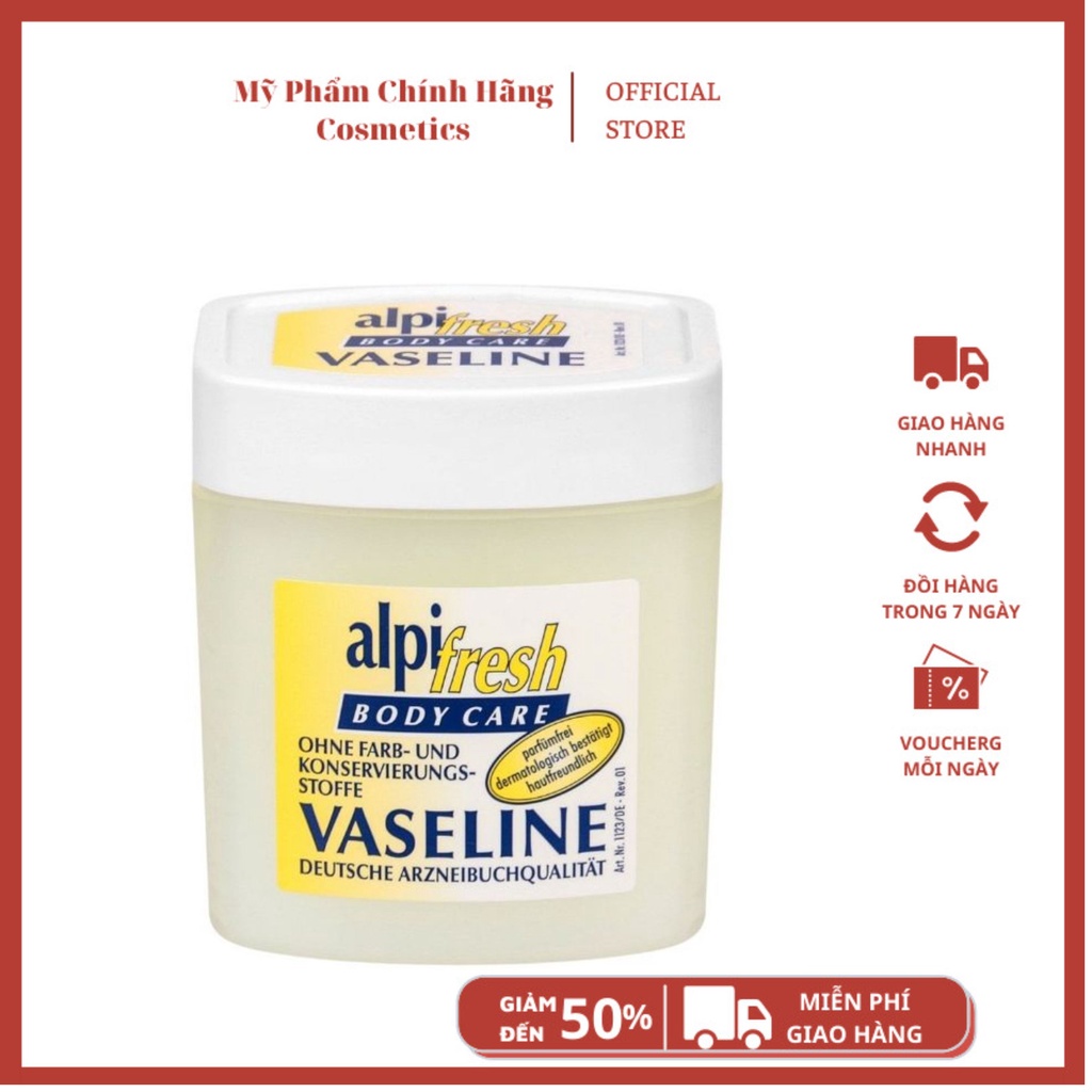 SÁP CHỐNG NẺ BODY CARE VASELINE ALPI FRESH 125ML ĐỨC