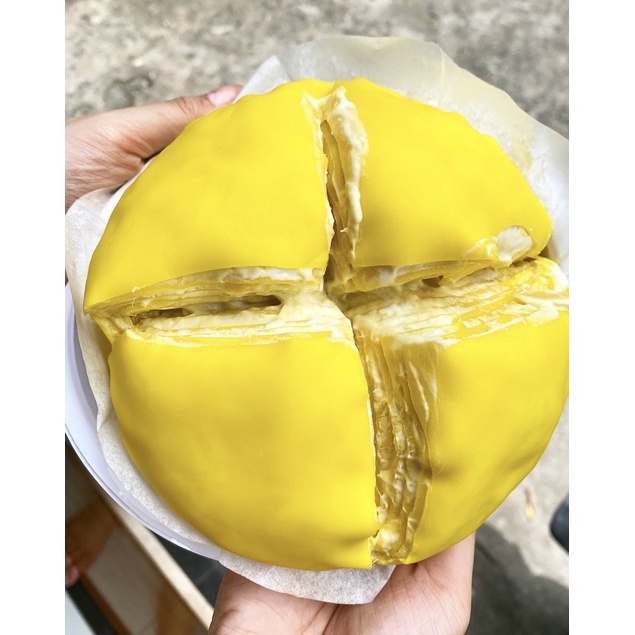 Bánh Crepe Sầu Riêng-Ổ Bánh Ngàn Lớp 550gr-Bánh crepe xoài-Bánh Crepe Khoai Môn-Bánh Crep Mix Vị