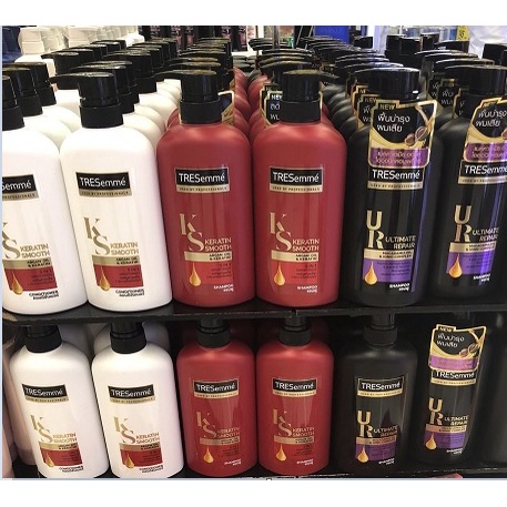 Dầu Gội Tresemme/ Dầu Xả Tresemme Thái Lan 450ml tóc vào nếp, bóng mượt chuẩn salon