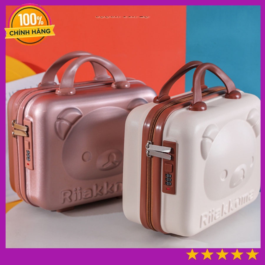vali gấu mini, vali ngộ nghĩnh, valy du lịch kéo tay