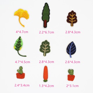 FREESHIP ĐƠN 99K_ 18Pcs Embroidery Hamburger Egg Three Sew On Patch Badge Bag Clothes