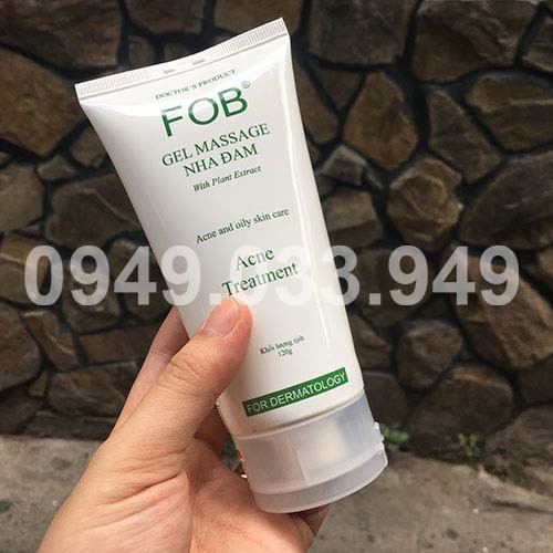 Gel massage mặt nha đam FOB