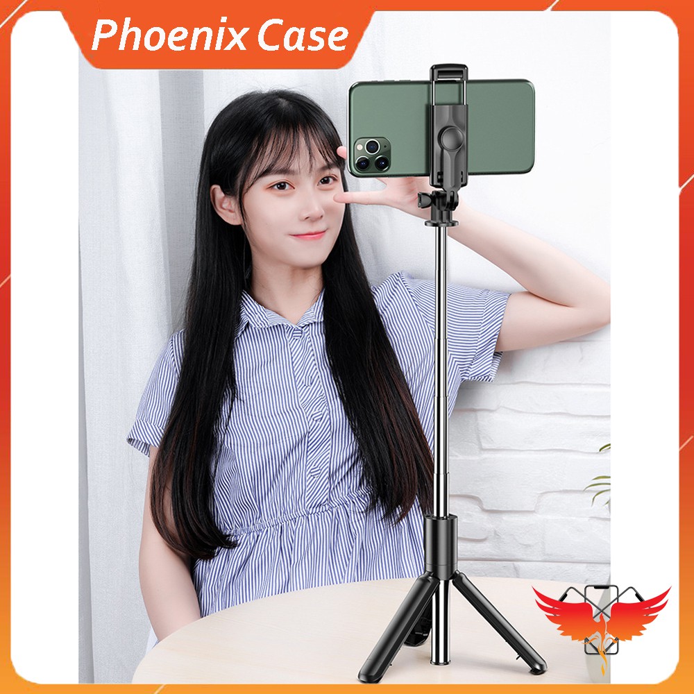 Gậy selfie stick Integrated Tripod Q07 bluetooth - Gậy tự sướng,chụp hình, quay phim, livetream