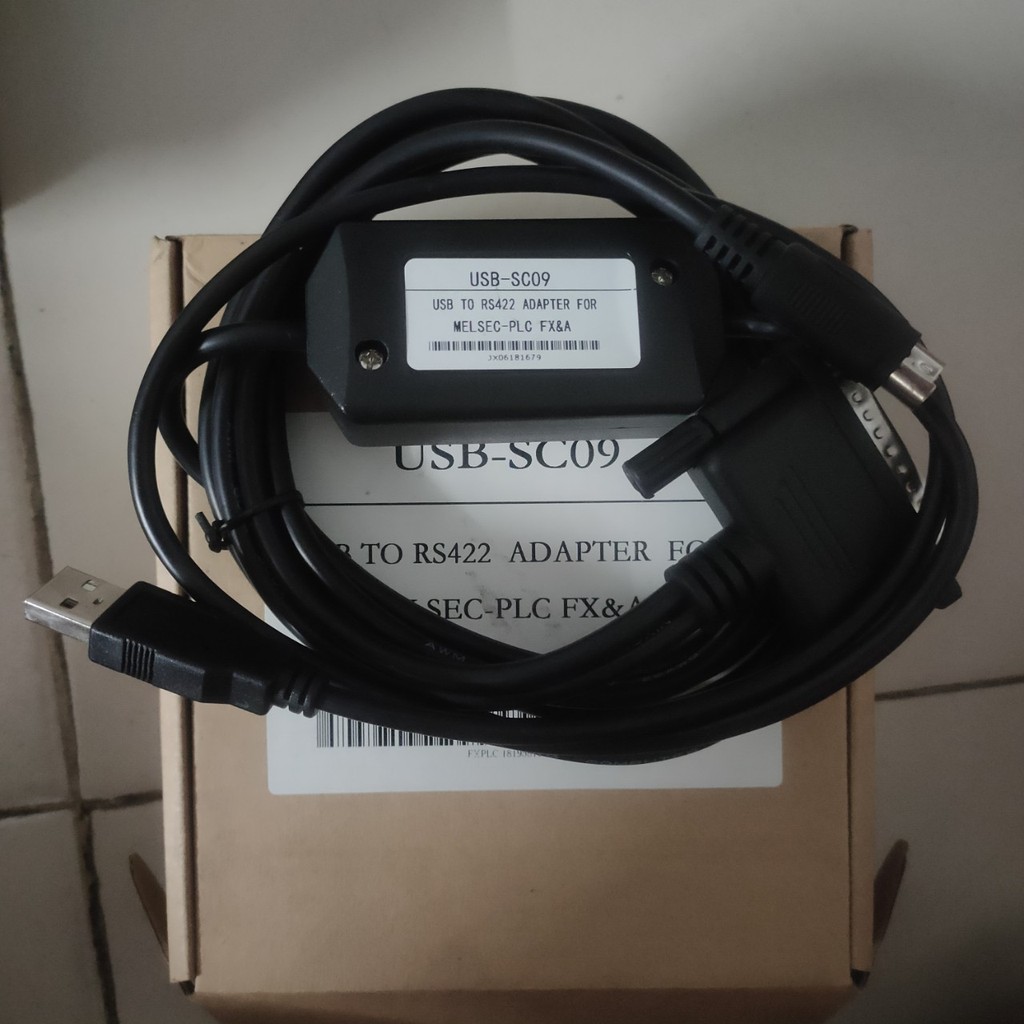 Cáp lập trình PLC Mitsubishi USB-SC09
