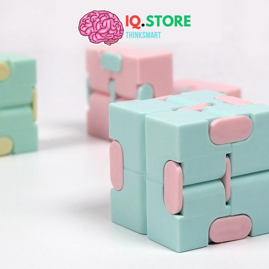 Rubik Vô Cực Vuông Đồ Chơi Giảm Căng Thẳng Tăng Sáng Tạo - Rubik Infinity Cube Khối Lập Phương Vô Cực Bền Chắc IQ.Store