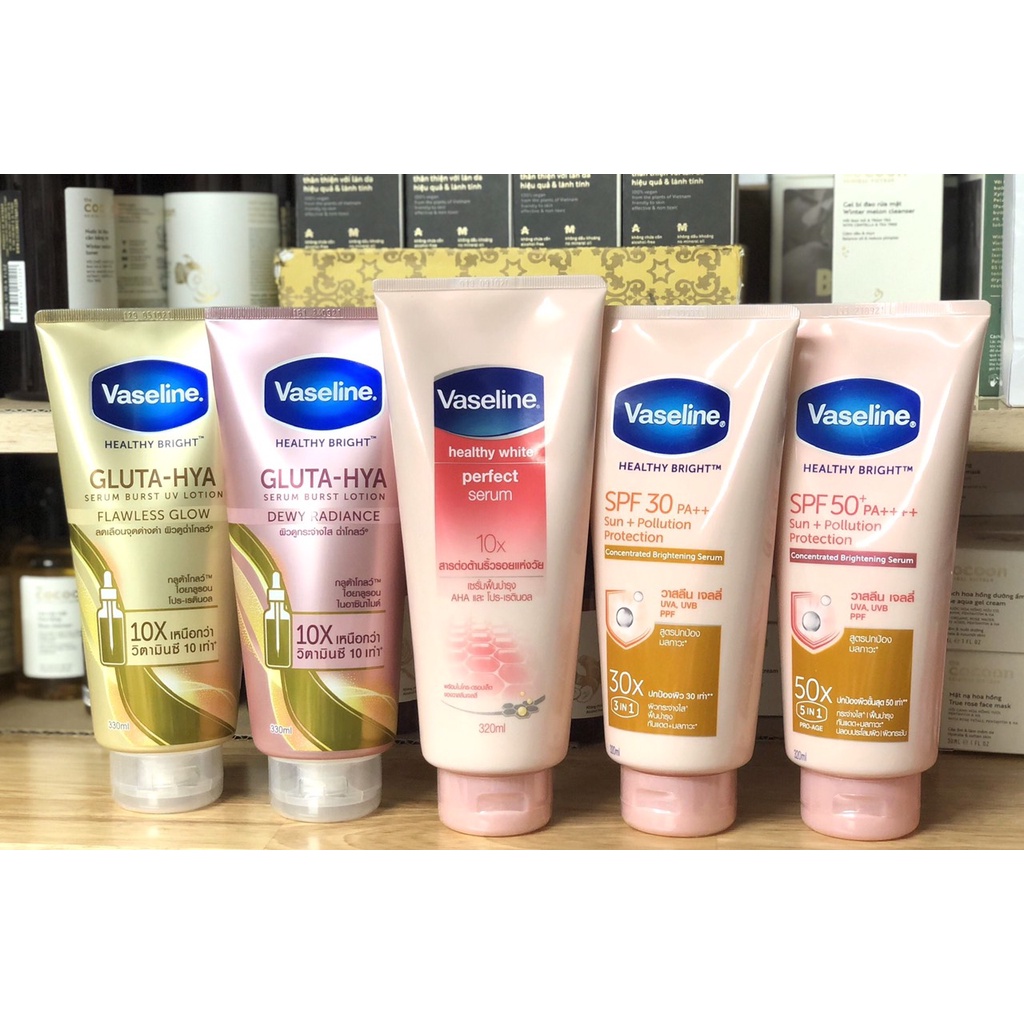 Dưỡng Thể #VASELINE Thái Lan