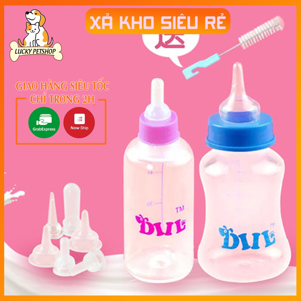 BÌNH SỮA 50ML CHO CHÓ MÈO CON