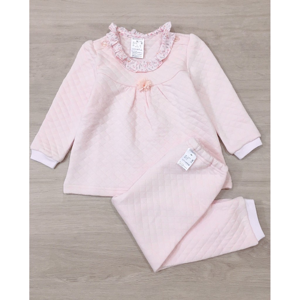 Bộ Moimoln trần bông màu hồng siêu cưng